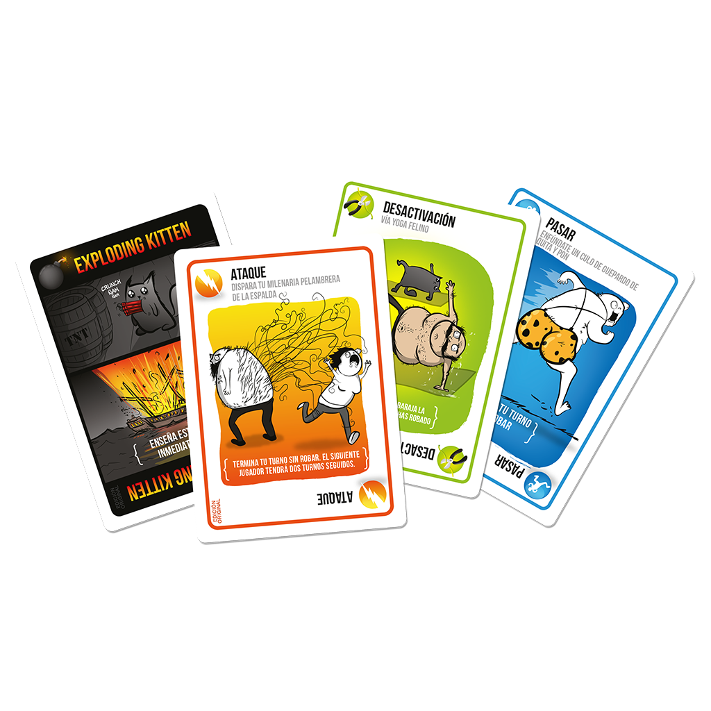 Otra imagen de Exploding Kittens